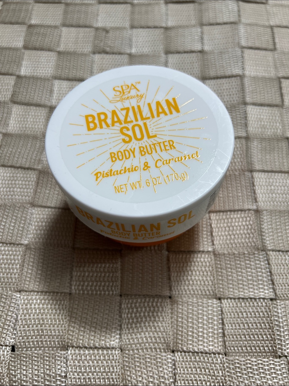 Pistachio & Caramel Body Butter - White